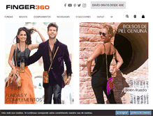 Tablet Screenshot of finger360.com